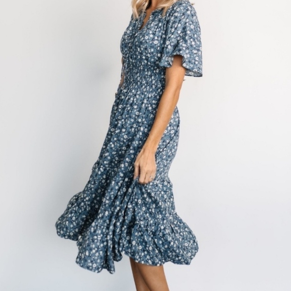 Baltic Born • Spell Boho Midi Dress